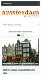 Mobile Screenshot of amsterdamguia.com